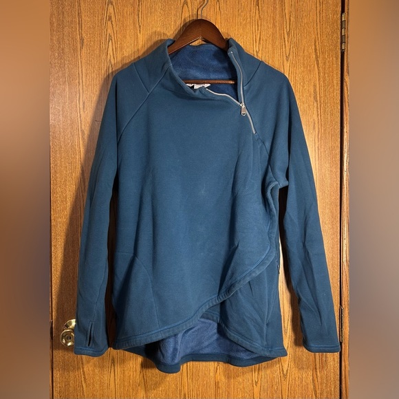 Athleta Cozy Karma Asym Pullover - Picture 2 of 6